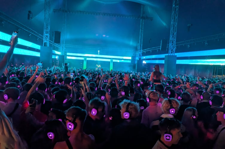 Silent disco at Boardmasters (Picture: Warren Wilkins)