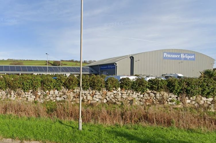 Penzance Heliport.