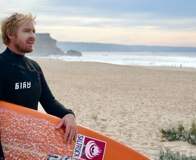Celebration of surfing and skateboarding on the horizon