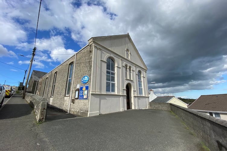 Evacuated children had lessons at Carclaze Methodist Sunday School Hall on the outskirts of St Austell. (Picture: Andrew Townsend)