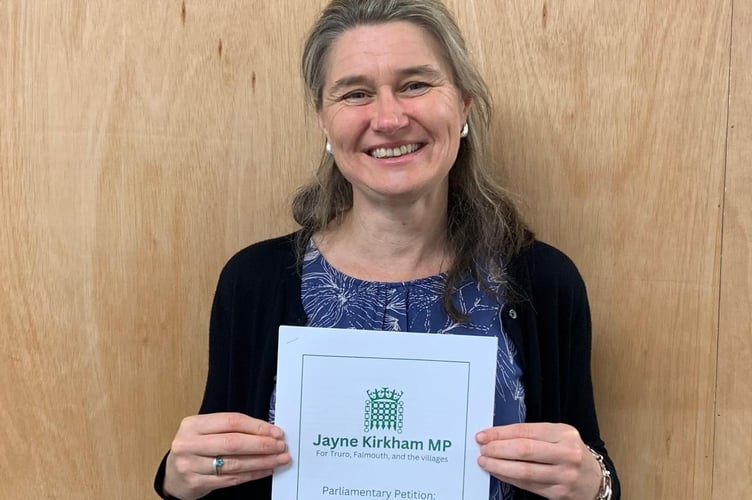 Parliamentary petition for Swimming Pool in Falmouth.
