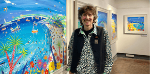 Renowned artist produces product range that celebrates Fowey event