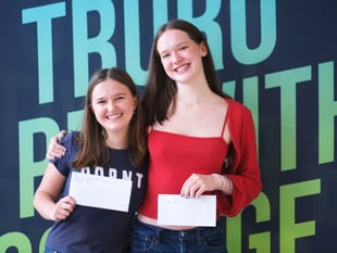 Truro College students celebrate record A Level success