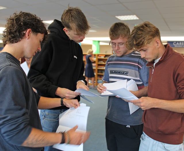 Top results open doors for Liskeard Sixth Form leavers