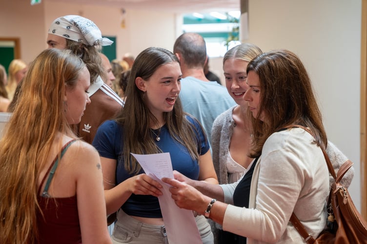 More than 25 per cent achieved A* to A (Picture: Newquay Tretherras)