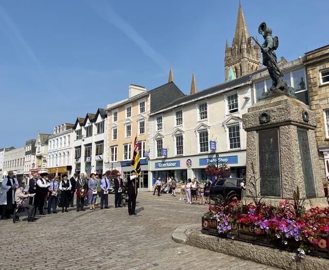 Remembering VJ Day: Truro's memorial