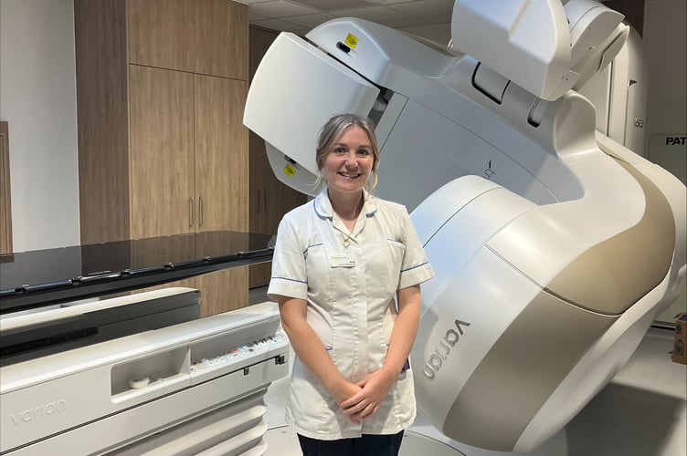 Ruth Kemp, radiographer at the Sunrise Centre and Sunrise Appeal bursary recipient