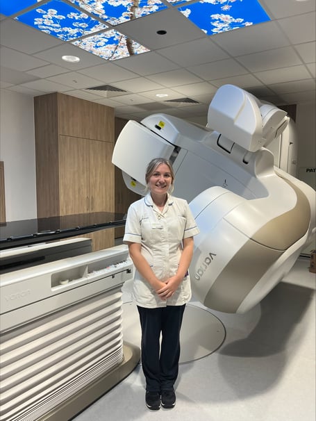 Ruth Kemp, radiographer at the Sunrise Centre and Sunrise Appeal bursary recipient