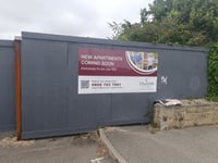 Signs for flats in Penzance are removed as no planning permission
