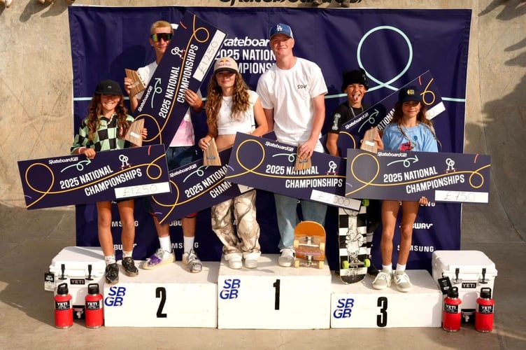 The podium winners (Picture: Leo Sharp Photography)