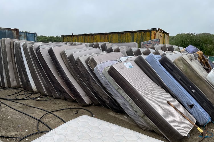 Jake Bell, trading as S&J Recycling, stockpiled waste at the site without a permit.