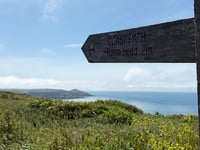 Clifftop resort strengthens ties to South West Coast Path