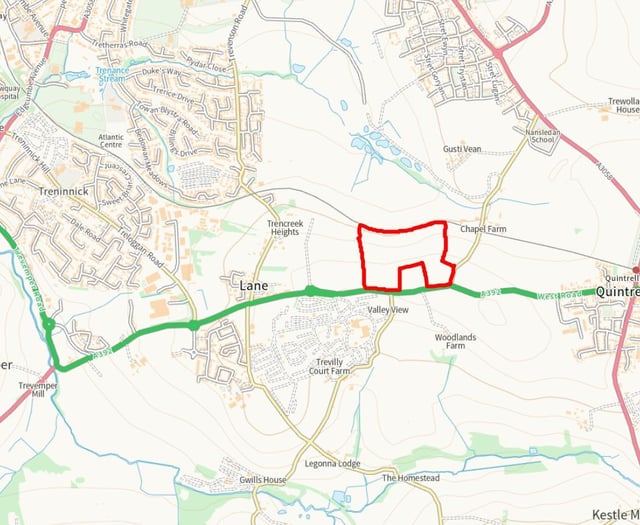 Proposals for up to 260 homes near Nansledan