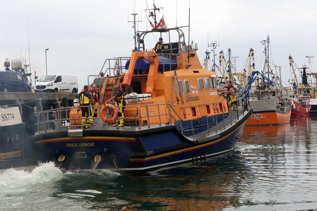 Penlee crew called on to provide medical aid for injured crewman