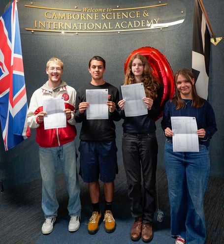 CSIA celebrate GCSE success.