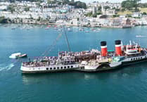 Historic paddle steamer Waverley returns to Cornwall’s coast