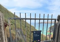 Safety advice issued after holidaymakers visited beach closed to the public