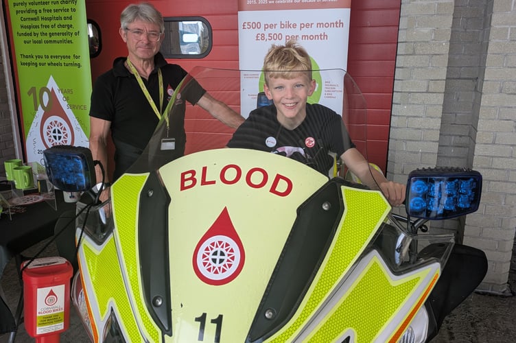 Cornwall Blood Bikes  is among the organisations in attendance (Picture: Warren Wilkins)