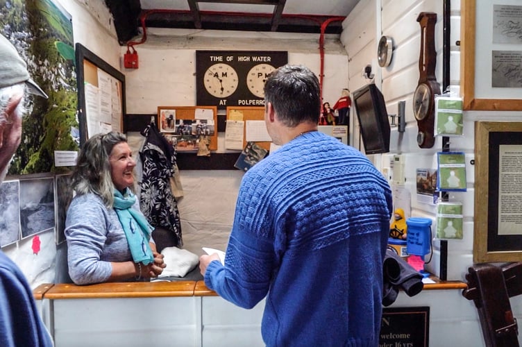Missing Pieces Project Officer, Gareth Powell, explores Polperro and meets Tina Cowen in the Polperro Harbour Heritage Museum