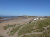 Cornwall Favourites: Huge expanse of sand at Widemouth Bay