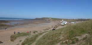 Cornwall Favourites: Huge expanse of sand at Widemouth Bay