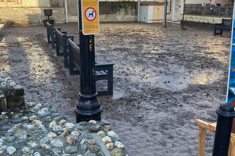 Heavy overnight rain has caused disruption in both Looe and Polperro (Picture: Beery Hiker/Facebook)