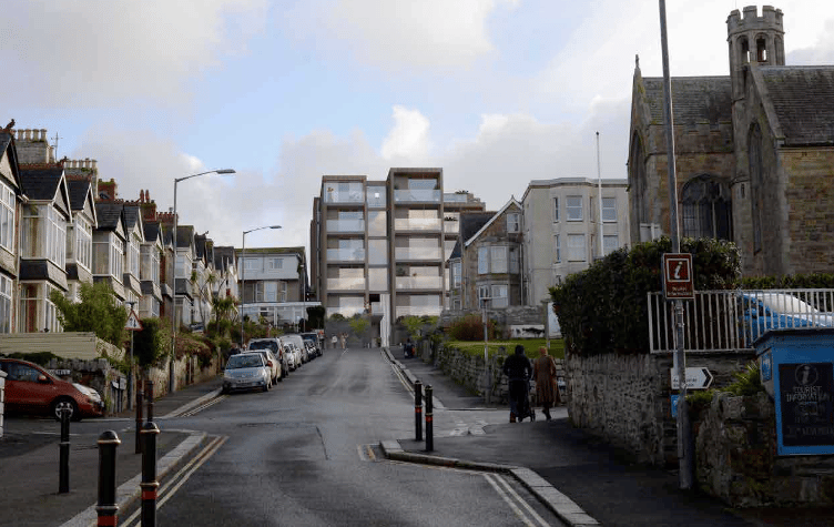Aparthotel plans approved