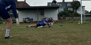 RAF women’s football team kicks off season at RAF St Mawgan