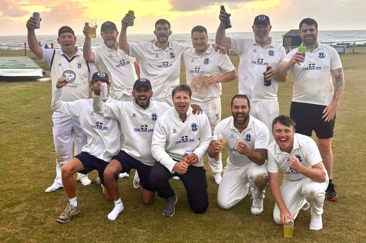 St Blazey Cricket Club, Division Two East winners.
