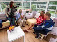Homelessness charity welcomes visit by national television reporter
