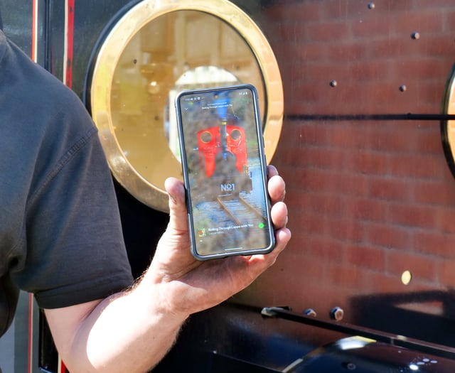 Rail attraction swaps train track for musical track 