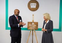 Queen visits disaster relief charity to mark its 25th anniversary