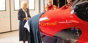 Queen officially names charity's second helicopter