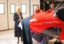 Queen visits air ambulance to officially name the charity’s second helicopter