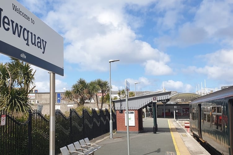Newquay Railway Station has already received upgrades as part of the Mid Cornwall Metro Project
