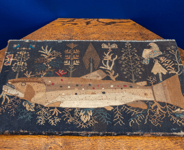 Rare 19th-century sampler set to make a splash at auction