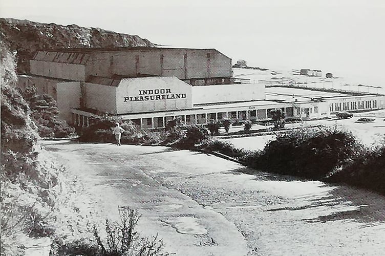 Barrie says of this photograph: “This is a photo of the original Coliseum at Carlyon Bay and the photo was long before the big stars and the Wrestling performed there.”