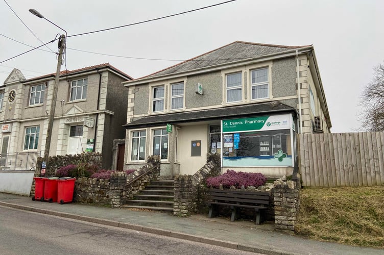 Banns Pharmacy runs a number of chemist shops, including this one in St Dennis. (Picture: Andrew Townsend)