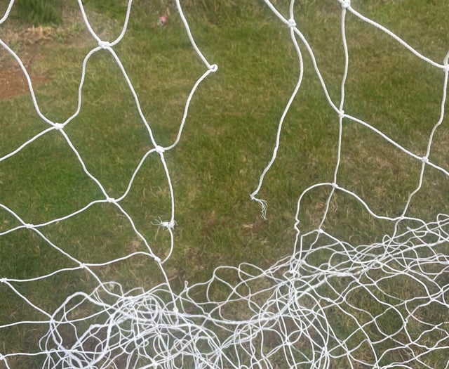 Football club condemn ‘mindless’ vandalism of new nets