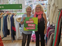 Charity shop calling on people to have a clear out