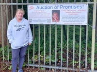 Auction of promises to help cancer charity that supported teenager