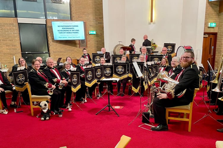 Saltash Town Band will be performing at the Saltash Social Club on Saturday, September 27 in aid of Children's Hospice South West
