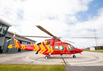 Air ambulance celebrates its helicopters for awareness week