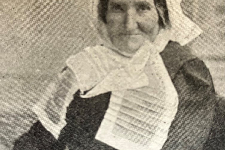 Sarah Benney pictured in her biography