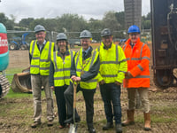 Work begins on construction of new sports hub in Boscawen Park 