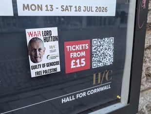 Pressure on Cornwall Council to oust Lord Hutton over Israel ties