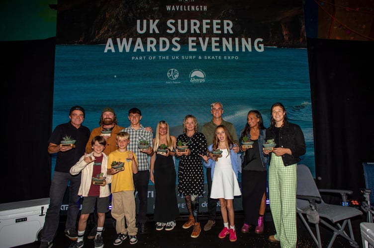 UK Wavelength awards winners (Picture: Nathan Benham)