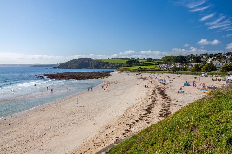 Gyllyngvase Beach, Falmouth.