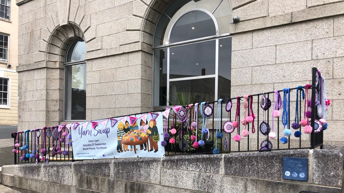Town Gets Woolly Welcome With Yarn Swap at Boost House | Voicenewsp...