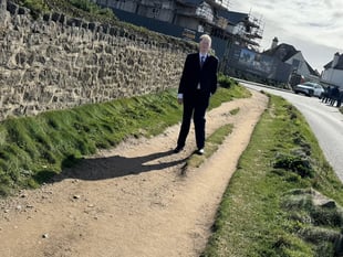 Plans to create footpath between beach and town centre